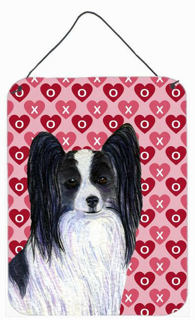 Papillon Hearts Love and Valentine's Day Portrait Wall or Door Hanging Prints