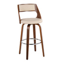 Cecina - Mid-Century Modern Barstool With Swivel (Set of 2) by HouseOfZazla