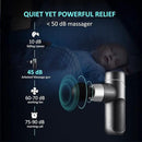 arboleaf Mini Massage Gun Deep Tissue, Muscle Massager for Back Pain Relief, Small Massage Gun Travel Massager Handheld, Quiet Percussion Massager Portable by CozyNest Decor