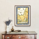 Vintage Map of the Holy Land 1928