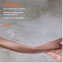 Roving Cove Slim-Fit Edge Protector for Baby Proofing (9ft Small Edge Only), Soft Rubber Foam, Furniture Edge Bumper Guard, Desk Edge Cushion, 3M Adhesive, Coffee Brown by TinyTreasures Baby Boutique