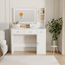 40.95" Newly Designed Smart Mirror Dressing Table With Drawers And Storage Cabinet, Dressing Table With Dressing Pad For Bedroom, Dressing Room by HouseOfZazla