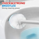 2Pack 2 in 1 Toilet Brush and Plunger Set, Extended Handle Plunger，Toilet Bowl Brush Plunger Set,Bathroom Cleaning Tools ，Toilet Brush Plunger Combo，Cleaning Supplies（Cream Grey） by CozyNest Decor