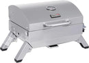 Royal Gourmet GT1001 Stainless Steel Portable Grill, 10000 BTU BBQ Tabletop Gas Grill with Folding Legs and Lockable Lid, Outdoor Camping, Deck and Tailgating, Silver by GreenHaven Gardens