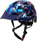 OnBros Kids Bike Helmet - Bike Helmets for 5-14 Boys or Girls with Visor, Children Bicycle Helmet for Skateboard Mountain Scooter Road Cycling, Lightweight and Adjustable 50-57CM by TinyTreasures Baby Boutique