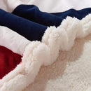 UKELER US Flag Patriotic Sherpa Throw Blanket 50''×60'', American National Flag Fleece Blanket for Bed/Couch/Sofa/Office/Camping, USA Military Veteran July 4th Gift by CozyNest Decor