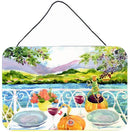 Afternoon of Grape Delights Wine Wall or Door Hanging Prints 6139DS812