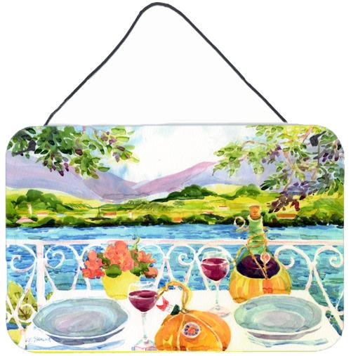 Afternoon of Grape Delights Wine Wall or Door Hanging Prints 6139DS812