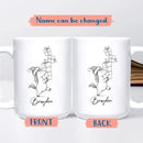 Awesome Horse Coffee Mug Gift for Horses Lovers Brother Sister Birthday Christmas, Personalized Horses Accent Teacup, Customized Name Horse Ceramic Mug 11Oz 15Oz, Cute Animal White Cup Gift For Kids by TinyTreasures Baby Boutique