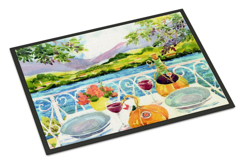 Afternoon of Grape Delights Wine Indoor or Outdoor Mat 18x27 6139MAT