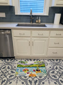 Afternoon of Grape Delights Wine Machine Washable Memory Foam Mat 6139RUG