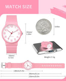 Kids Analog Watch Boys Girls, 30M Waterproof, Sports Watch for Boys, Easy to Read Children's Thin Dial Wrist Watches with Soft Band, for Ages 5-15 Kids Great Birthday Gifts Christmas Day by TinyTreasures Baby Boutique