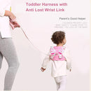 Anti Lost Toddler Harness - Butterfly Baby Leash and Wrist Link with Lock, Child Walking Harness Assistant for Girls, Cute Traction Safety Leash for Kids, Holiday Travel Christmas Gift, Pink by TinyTreasures Baby Boutique