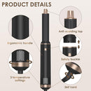 Blow Dryer Brush 5 in 1, Multi Ionic Hair Dryer Brush Set, Auto Air Wrap Hair Styler with 3 Temperature, Powerful Hair Styling Tools Set for Fast Drying, Curling, Straightening & Smoothing by TinyTreasures Baby Boutique