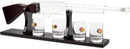 Shotgun Wine Whiskey Decanter Set 20OZ With Bullet Glasses By Firearm Shooting Gun G by The Wine Savant