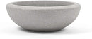 ARBORA 21" Santorini Bowl Polyresin Indoor and Outdoor Planter with Stone Blend Concrete Gray Finish - Durable, Weatherproof, Lightweight, Large Plant Pot for Patio, Garden, Deck, Entryway by GreenHaven Gardens