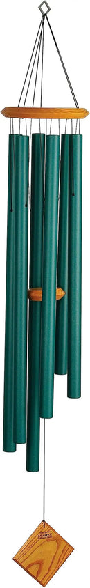 Woodstock Chimes Neptune Wind Chime for Outside 54" Large Verdigis, Deep Tone Sound for Outdoor Garden, Patio, Porch Decor, Encore Collection DCV54 by CozyNest Decor