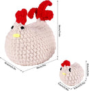 Wizardi Amigurumi DIY Crochet Kit - Hen and Chicken F07N8-M147 by TinyTreasures Baby Boutique