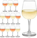 Libbey All-Purpose Wine Party Glasses, 12.75-ounce, Set of 12 by CozyNest Decor