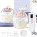 Breast Pump Hands Free K3 Updated,Wearable Breastfeeding Pump with Soft Double-Seal Flange,1800mAh Long Battery Life & LED Display, 3 Modes & 9 Levels Electric Breast Pumps Portable 15-24mm by TinyTreasures Baby Boutique