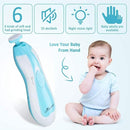 Baby Nail Trimmer Electric,Baby Nail Clippers, 6 in 1 Baby Nail File,Nail File Baby Grooming Kit Manicure Set for Toddler or Adults by TinyTreasures Baby Boutique