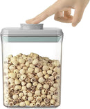 Airtight Food Storage Container - 1.25qt / 1250ml Rectangle Pop Containers With Lids, Bpa Free for Spaghetti Cereal Flour Rice Kitchen Organizer by TinyTreasures Baby Boutique