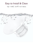 Momcozy Flange Insert 15mm Compatible with Momcozy M5. Original M5 Breast Pump Replacement Accessories, 1PC (15mm) by TinyTreasures Baby Boutique