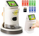 Microscope for Kids, 1000X HD Pocket Kids Microscope, 2.1'' LCD Screen Mini Micrscope for Kids 8-12, Science Mini Scope Toy Kits, Handheld Miniscope Educational Gifts for Kids, 32 GB TF Card Included by TinyTreasures Baby Boutique