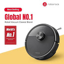 roborock Q7 M5 Robot Vacuum and Mop Combo, 10,000Pa HyperForce Suction, Robotic Vacuum Cleaner, Dual Anti-Tangle System, APP-Controlled Mopping, LiDAR Navigation, for Pet Hair and Carpet, Black by CozyNest Decor