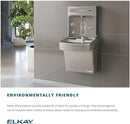 Elkay EZSDWSVRSK EZH2O Wall Mount Drinking Fountain and Bottle Filling Station with Vandal Resistant Bubbler and Glass Filler - N/A by CozyNest Decor