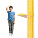 Growth Chart for Wall, Children Height Measurement,3D Removable Growth Height Chart,Splicing Height Ruler for Kids Baby Nursery 79 inch (Yellow) by CozyNest Decor