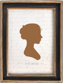 AELS 5x7 Inch Vintage Picture Frame, Elegant Antique Photo Frames with Glass Front, Photo Display, Tabletop Wall Hanging, Gift Ideas, Black with Gold Trim by CozyNest Decor