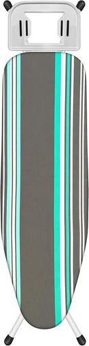 Ironing Board,Full Metal Construction| Height Adjustable, 43" X 13" W/with Iron Rest Heat & Scorch Resistant Fabric, Anti-Skid Feet, Heavy Duty| Easy to Fold by CozyNest Decor