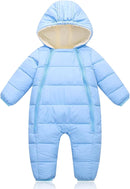 Toddler Snow Suit Baby Snowsuit Infant Boy Winter Coat Girl Puffer Clohtes 0-2T by TinyTreasures Baby Boutique