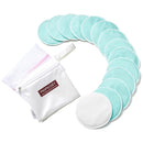 Momcozy Reusable Breast Pads, Innovative Use of Absorbent Fabric & 4 Layers of Super Absorbent Core Washable Nursing Pads, Absorb Quickly and Leak-Proof, 14 Pack + Wet & Dry Separation Bag + Wash Bag by TinyTreasures Baby Boutique