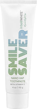 Smile Saver Nano-Hydroxyapatite (Nano-HAP) & Vitamin D Fluoride-Free Toothpaste with Xylitol; Helps Deposit Minerals to Tooth Surface by CozyNest Decor