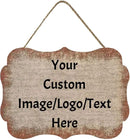 Personalized Custom Wooden Signs with Any Text Name for Home Door Man Cave Bar Family Farmhouse Decorative Home Kitchen Rustic Wall Decor by CozyNest Decor
