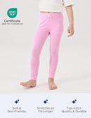 Toddler Girls Leggings 2-Pack Bamboo Viscose Little Girls Casual Stretch Pants by TinyTreasures Baby Boutique
