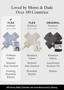 Konny Baby Carrier Flex SoftBreeze with Head Support - Adjustable, Easy to Wear Baby Wrap Sling, Perfect for Newborn Babies Essentials up to 44 lbs (M-4XL) - Neutral Beige by TinyTreasures Baby Boutique