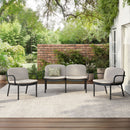 Luna Outdoor Patio 3 Pieces Chat Set by HouseOfZazla