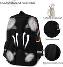 Cusangel Backpack for Boys Girls School Bookbags,Kindergarten Elementary Middle School Lightweight Waterproof Multifunctional Large Capacity for Backpack (16 inch Space Fun Prints) by TinyTreasures Baby Boutique