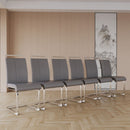 Modern Dining Chairs With Padded Seat, High Back by HouseOfZazla