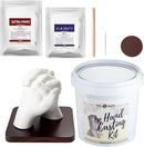 Hand Casting Kit for Couples, DIY Plaster Statue Molding Kit, Wooden Mahogany Base DIY Hand Mold Kit, Anniversary for Men, Women, Wedding Gift, Mother's Day Gifts for Wife, Valentine's Day Gift by TinyTreasures Baby Boutique