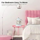 AOJEZOR Side Table: End Table for Any Room - Round Side Tables for Small Spaces - Pink with 3 Legged by CozyNest Decor