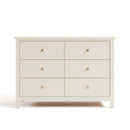 Graco Sasha 6 Drawer Dresser (Frosted Oat) – GREENGUARD Gold Certified, Wood Storage for Nursery or Kids’ Room, Safe Interlocking Drawer System & Easy Assembly with Pre-Installed Tracks by TinyTreasures Baby Boutique