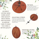 Wind Chimes for Outside,Outdoor Wind Chimes for Mother & Grandma - Large Garden Hanging Decor with Tree of Life Engraving, Perfect for Yard, Home, Christmas, Birthdays by CozyNest Decor
