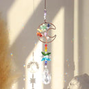3pcs Rainbow Chakra Crystal Suncatcher Windows Hanging Tree of Life Sun Catchers Decor with Prisms for Car, Feng Shui Charms Decor for Home by GreenHaven Gardens