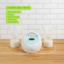 Breastmilk Storage Reusable Freezer Trays with Lid l Baby Food Cube 4pcs Complete Kit l 0.5/1/2 Oz Silicone Tray l Ultra Leak-Proof Breastmilk Kit l Reusable Bags by TinyTreasures Baby Boutique