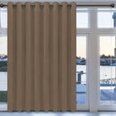 Easy-Going Blackout Door Curtains for Bedroom, Solid Thermal Insulated Grommet and Noise Reduction Window Drapes, Room Darkening Curtains for Living Room, 1 Panel (100x96 in, Camel) by CozyNest Decor