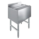 AmGood 18.5 in. x 24 in. Underbar Ice Bin with Sliding Lid | NSF | Stainless Steel Ice Chest with Sliding Lid by CozyNest Decor